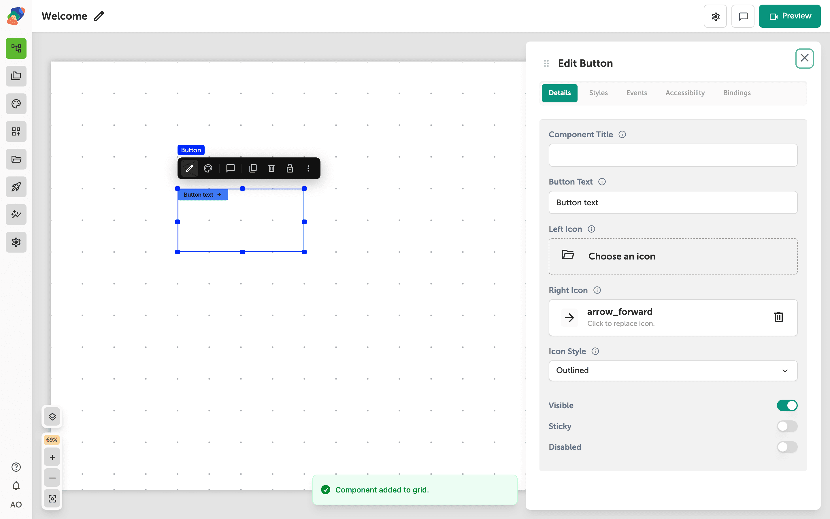 Adding a Button