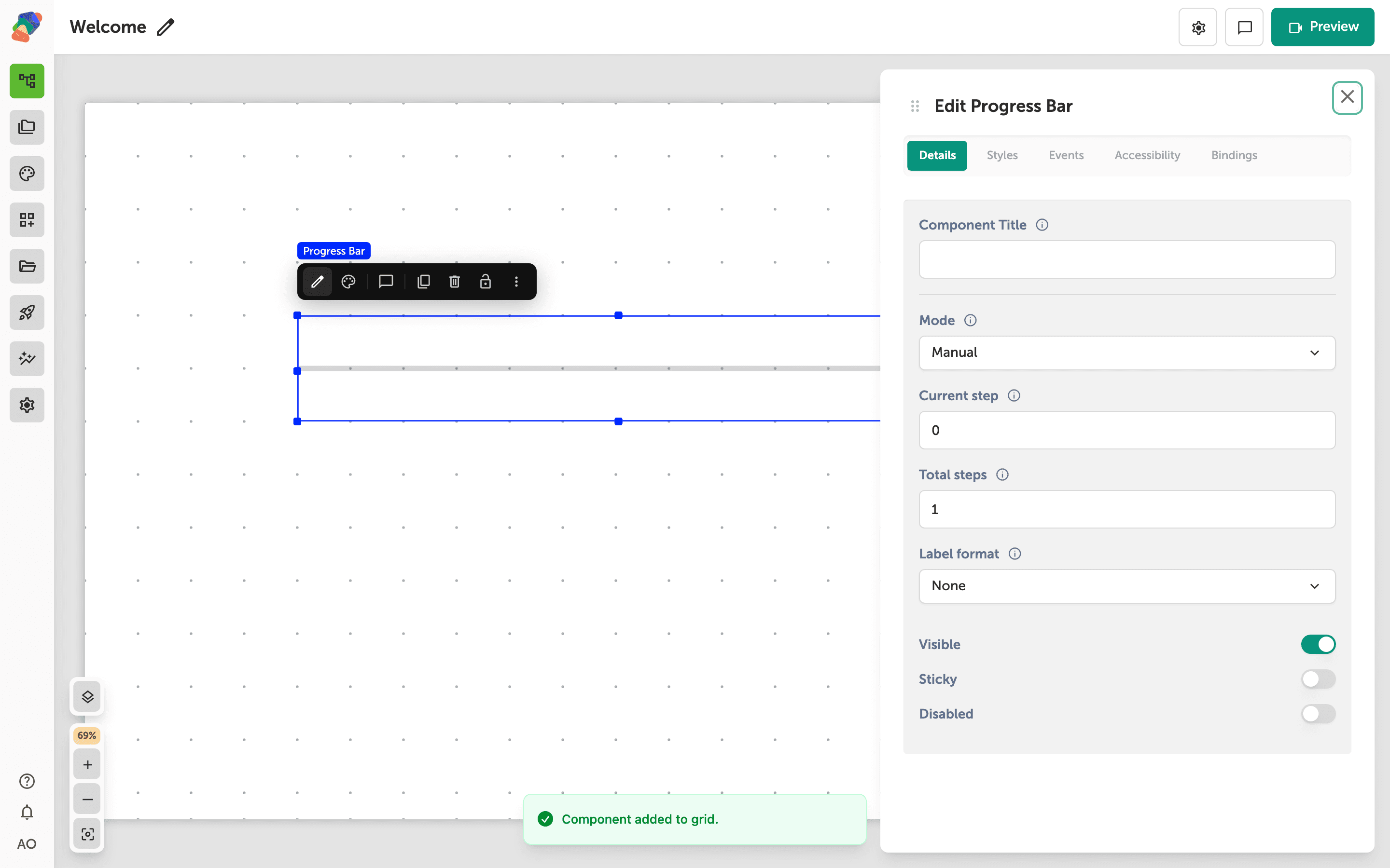 Adding a Progress Bar