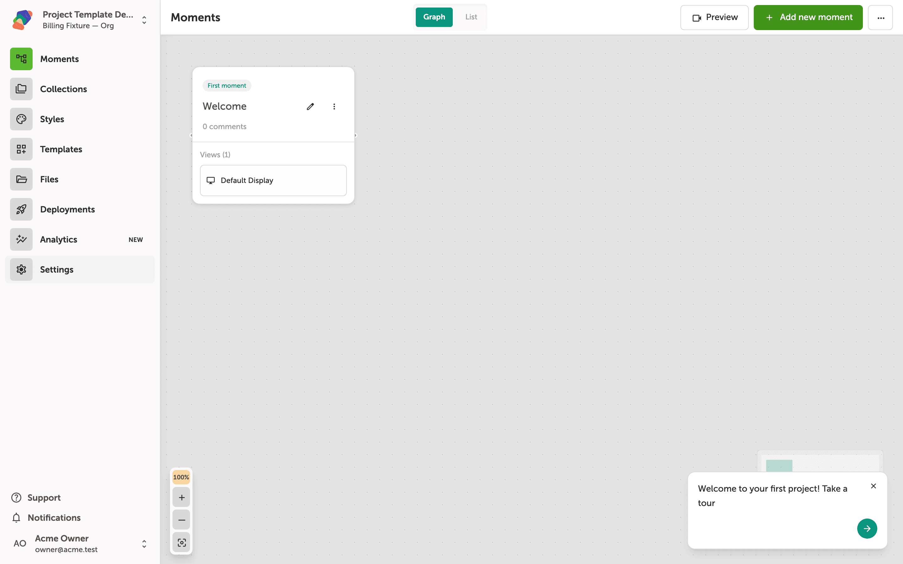 Creating a Project Template