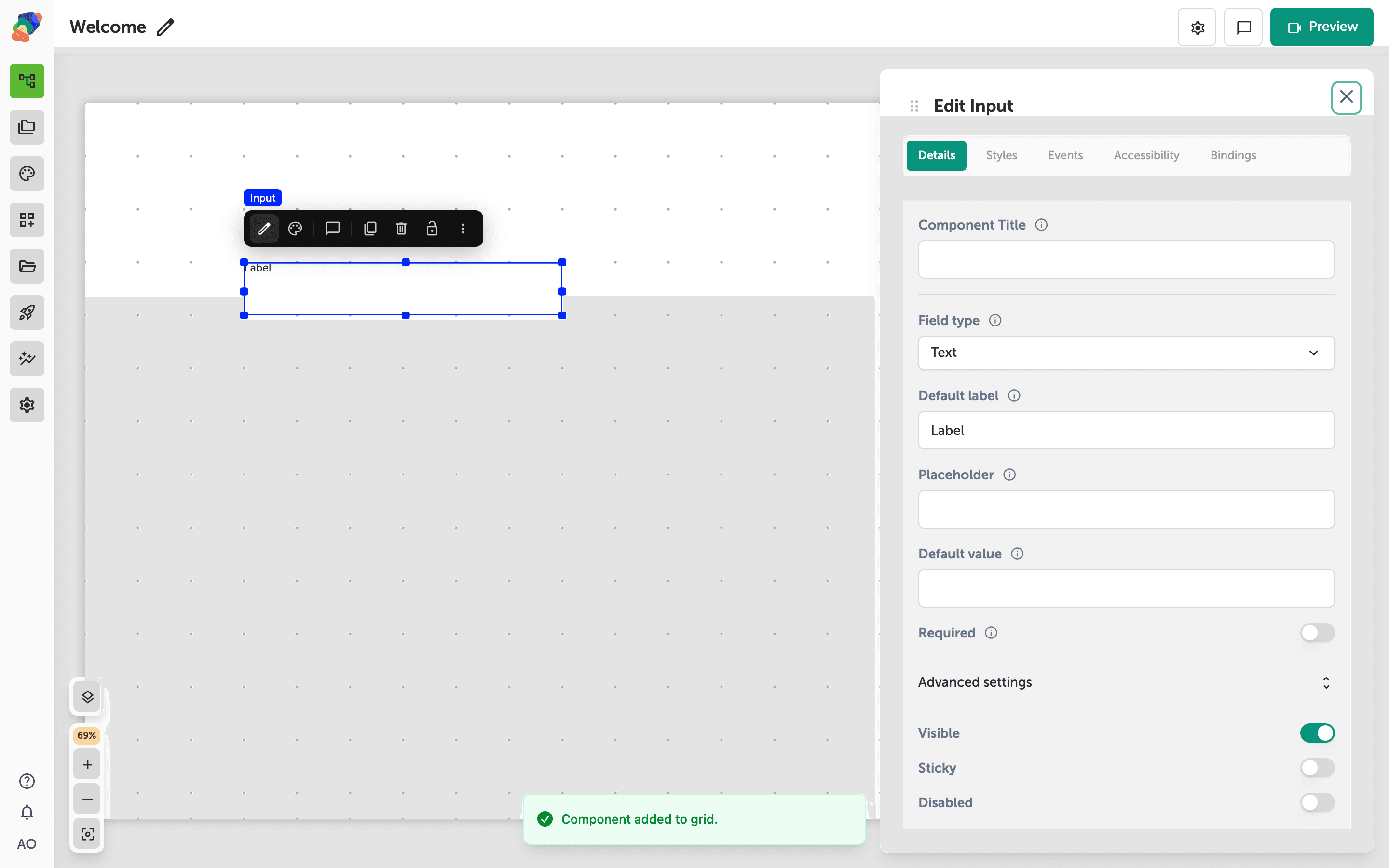 Adding Validation Rules to a Form