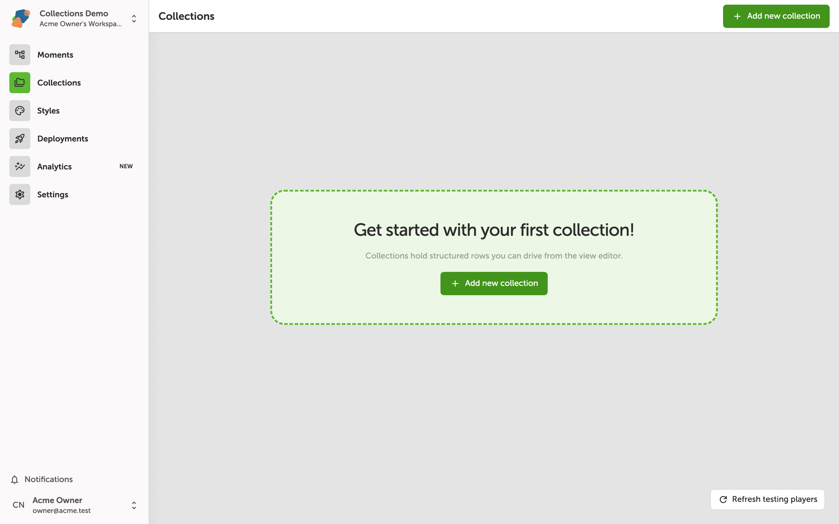 Working with Collections