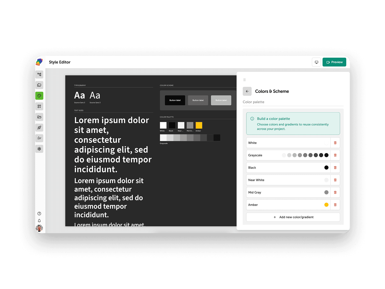 Shared styles across every board feature illustration